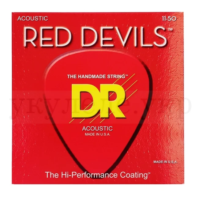 DR RDA-11 RED DEVILS Acoustic - Custom Light 11-50